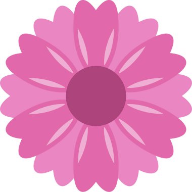 güzel çiçek vektör illüstrasyonu