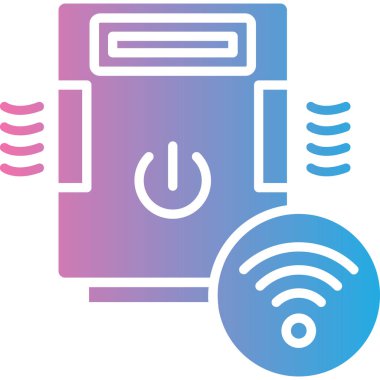 wifi simgesi, vektör illüstrasyonu basit tasarım