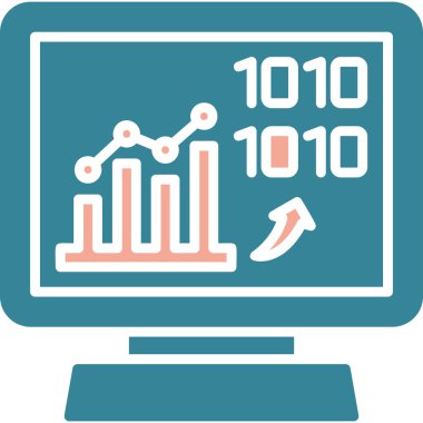 seo modern simgesinin vektör illüstrasyonu