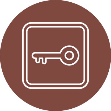 ikon vektör illüstrasyonunu kilitle