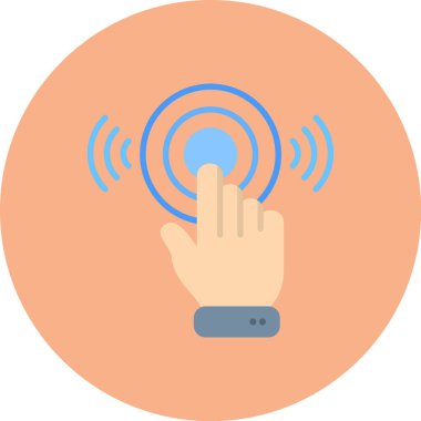 parmak dokunuşu simgesi