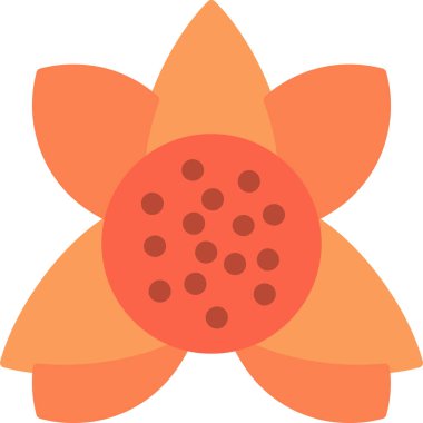 meyve meyve ikonu düz stil