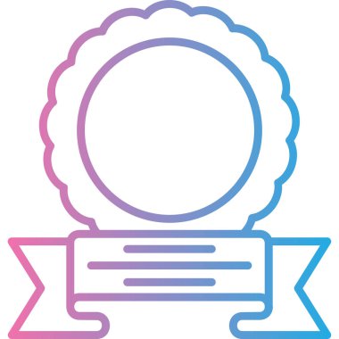 Kek. Web simgesi basit illüstrasyon