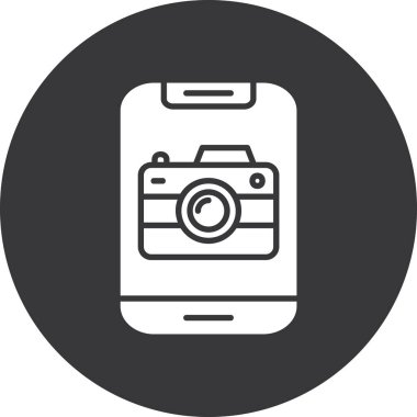 Modern simgenin vektör illüstrasyonu