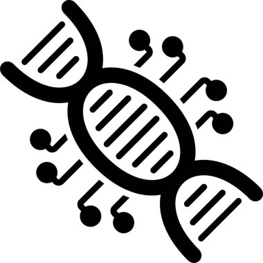 bakteri biyolojisi DNA simgesi