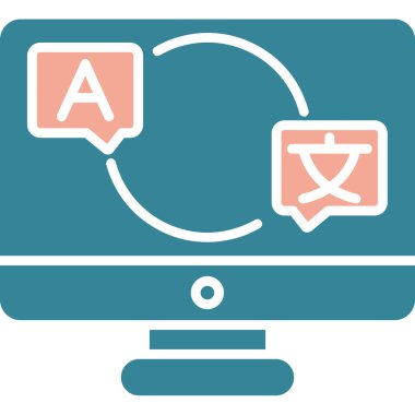 seo modern simgesinin vektör illüstrasyonu