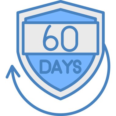 Moda stili izole edilmiş arkaplanda 6 numaralı simge