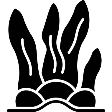 Bir kedinin siyah arkaplanının vektör çizimi