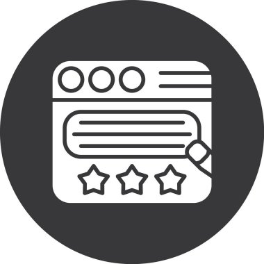 seo modern simgesinin vektör illüstrasyonu