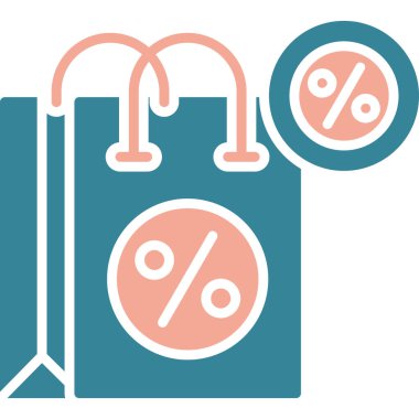 İndirimli alışveriş çantası.