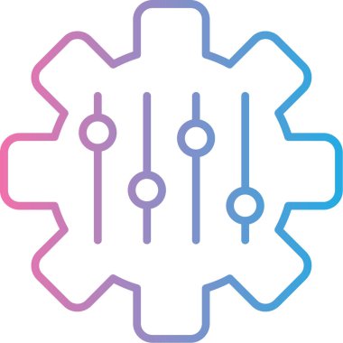 seo modern simgesinin vektör illüstrasyonu