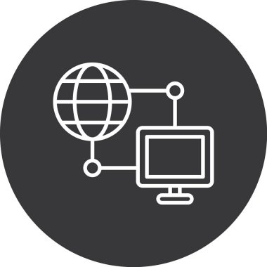 Genel bağlantı glif simgesi