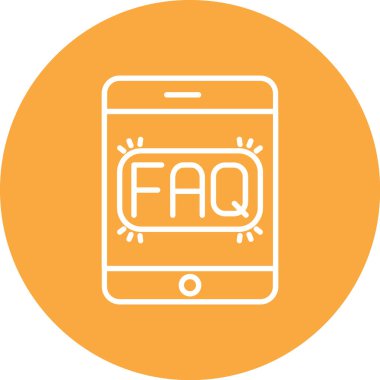 mobil simge vektör illüstrasyonu