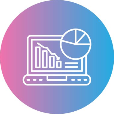 vektör dizüstü simgesi illüstrasyonu