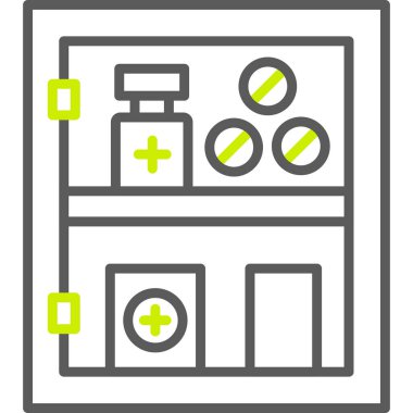 tıbbi simge vektör illüstrasyonu