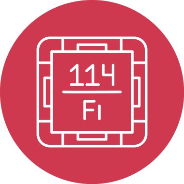 Modern bir simgenin vektör illüstrasyonu