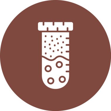 Benzersiz tüp vektör simgesi