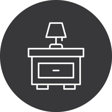 Modern simgenin vektör illüstrasyonu