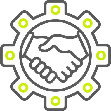 Tokalaşın. Web simgesi basit illüstrasyon