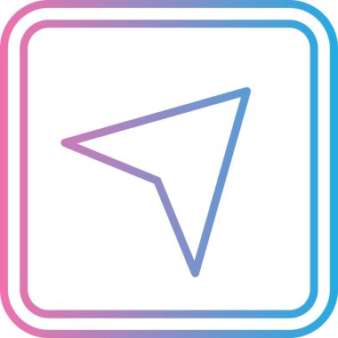 ok simgesi, modern basit vektör illüstrasyonu