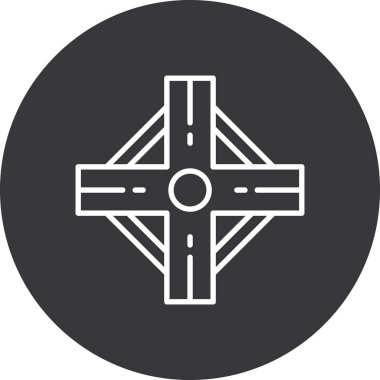 Modern eğitim ikonunun vektör illüstrasyonu