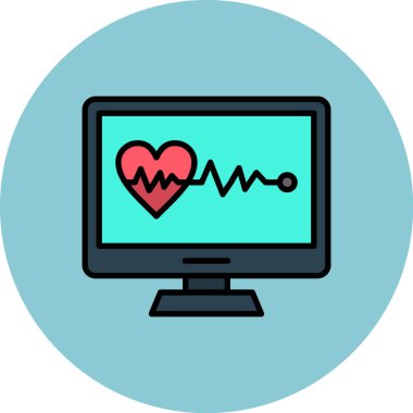 izleyici simgesi, vektör illüstrasyonu