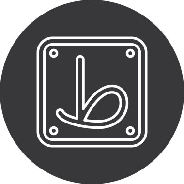 Gıda simgesinin vektör illüstrasyonu