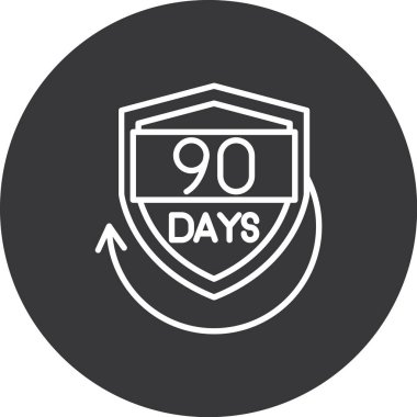 Kalkan simgesi soyut arkaplanda izole edildi