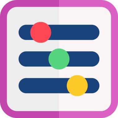 Web simgesi vektör illüstrasyonu