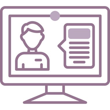 bilgisayar simgesi, vektör illüstrasyonu