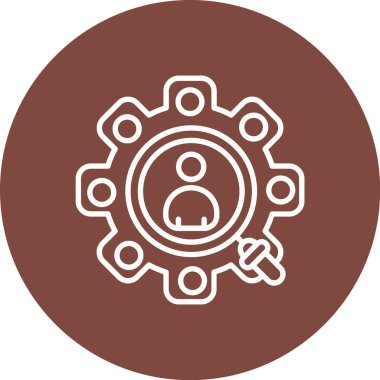 seo modern simgesinin vektör illüstrasyonu