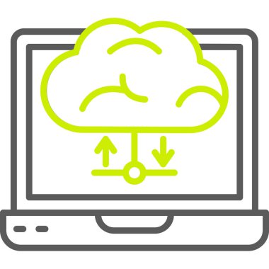 bulut hesap yapmak teknoloji simgesi