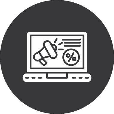 Grafikli laptop. Basit resimleme