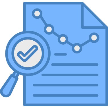 Belge. Web simgesi basit illüstrasyon