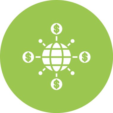 Kolayca düzenleyebilen ve düzenleyebilen genel ağ vektörü simgesi