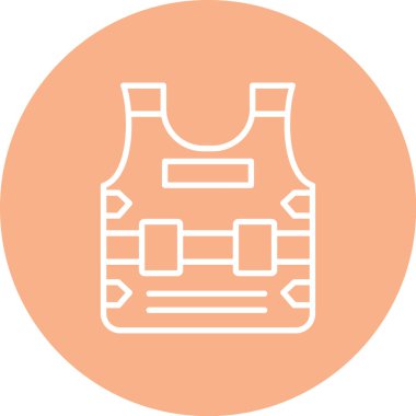 Bir spor simgesinin vektör illüstrasyonu