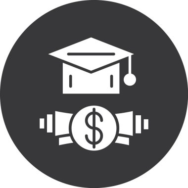 lisansüstü eğitim sembolü vektör simgesi kolayca değiştirebilir ya da düzenleyebilir