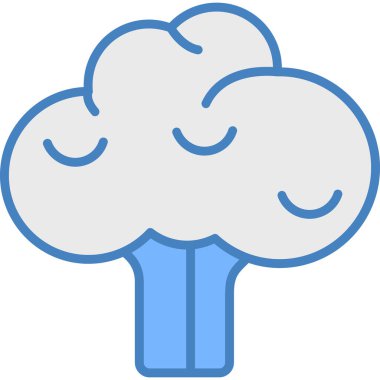 Bulut. Web simgesi basit tasarım