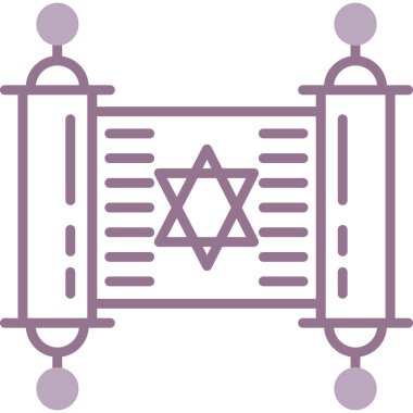 Hanuka, menorah ve dreidel, Hanuka menorah, ikon, vektör, illüstrasyon, işaret, sembol