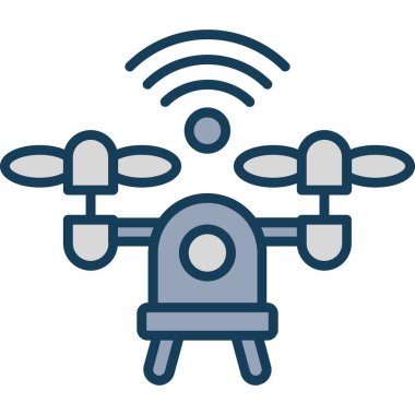 İHA. Web simgesi basit illüstrasyon