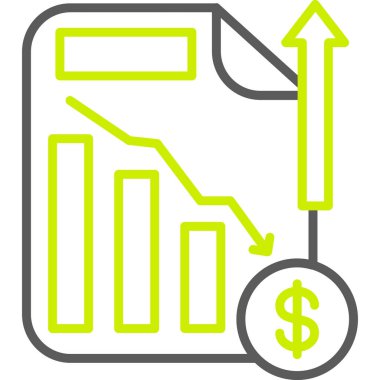 Dolar. Web simgesi basit illüstrasyon