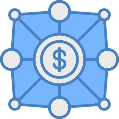 işletme finans ağı simgesi