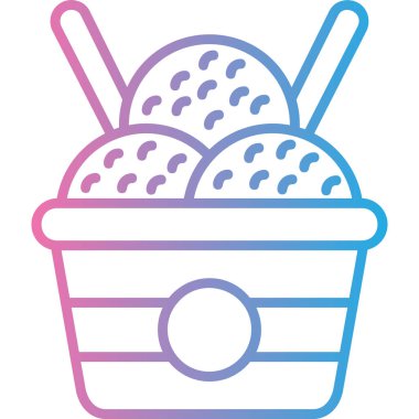 Dondurma. Basit tasarım