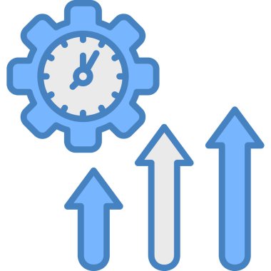 İş yönetimi kavramı. Vektör çizim