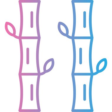 şeker kamışı vektör çizim