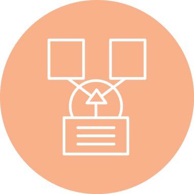 seo modern simgesinin vektör illüstrasyonu