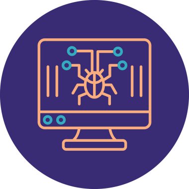 Modern b 'nin vektör illüstrasyonu eksik simgesi