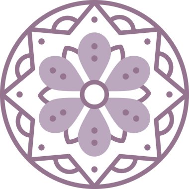 Nilüfer çiçeği simgesi gri arkaplanda izole edilmiş düz moda tarzında.