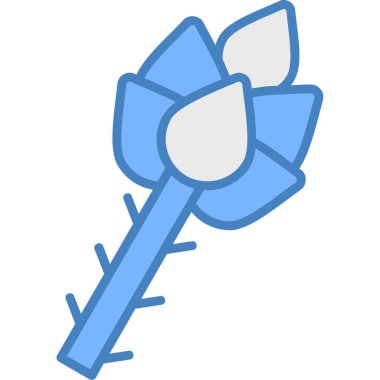 çiçek çiçek ikonu ana hatlarıyla