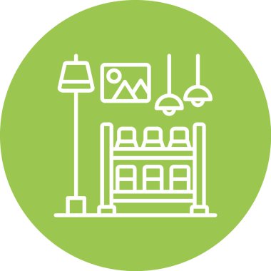 Modern b 'nin vektör illüstrasyonu fabrikanın ikonundan yoksun